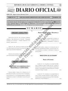 08 - Diario Oficial de la República de El Salvador