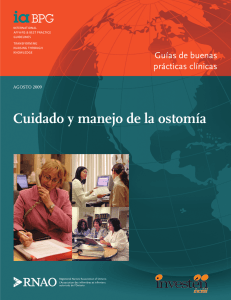 Cuidado y manejo de la ostomía - Centro Colaborador Español IJB