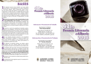 Premis Literaris d`Alberic