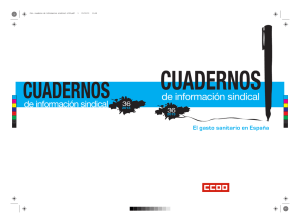 de información sindical - Confederación Sindical de Comisiones