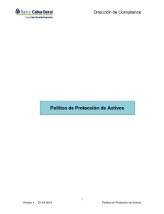 Política de Protección de Activos