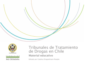 Tribunales de tratamiento de drogas en Chile: material educativo