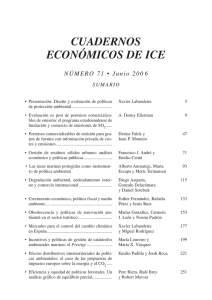 CUADERNOS ECONÓMICOS DE ICE
