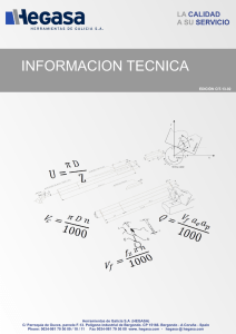 Información técnica general