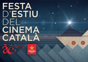 Dossier de premsa Festa d`Estiu del Cinema Català 2015