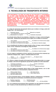 5. tecnología de transporte interno