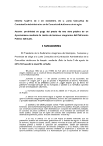 Informe 12/2010 - Gobierno de Aragón