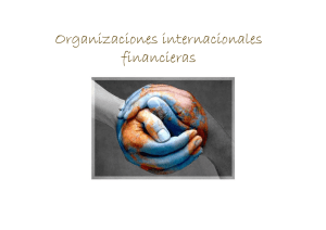 Organizaciones internacionales financieras