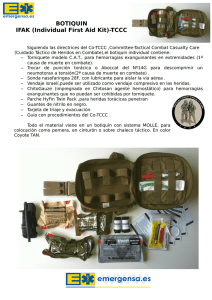 BOTIQUIN IFAK (Individual First Aid Kit)-TCCC