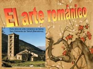 Esta obra de arte románico se llama: San Clemente de Tahull