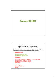 Examen C0 0607 Ejercicio 1 (3 puntos)