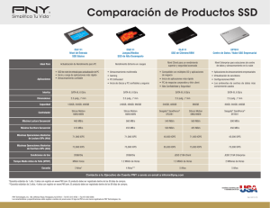 Comparación de Productos SSD