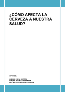 ¿cómo afecta la cerveza a nuestra salud?