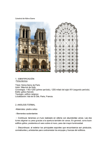 Catedral de Nôtre-Dame 1.- IDENTIFICACIÓN: Ficha técnica Título