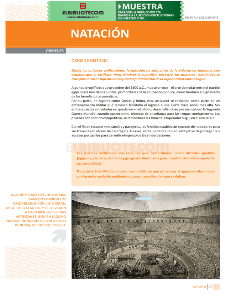 Natación - Elbibliote.com