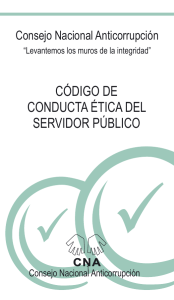 código de conducta ética del servidor público