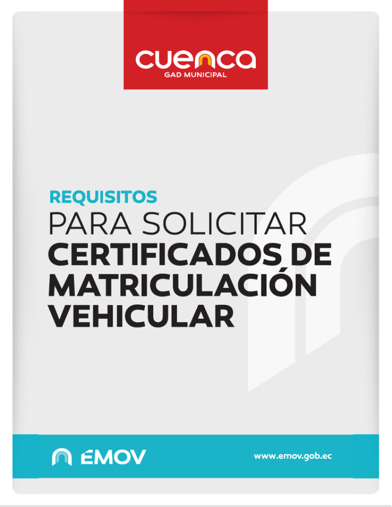 Requisitos Certificados De Matriculación 8356