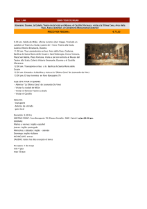 tour 1 AM GRAN TOUR DE MILAN Itinerario: Duomo, la Galería