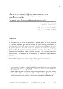 El carácter vinculante de la jurisprudencia constitucional en el