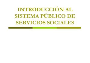 introducción al sistema publico de servicios sociales - E
