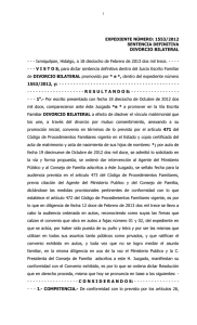 divorcio bilateral - Poder Judicial del Estado de Hidalgo