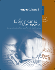 Las Dominicanas y la Violencia. María Jesús Pola Z.