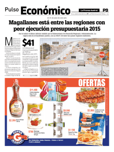 Magallanes está entre las regiones con peor ejecución
