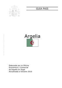 Guía país, Argelia