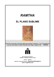 Ramtha - El Plano Sublime