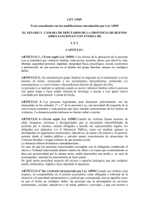 Violencia Familiar - Ministerio de Seguridad Provincia de Buenos