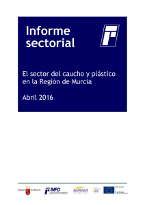El sector del caucho y plástico en la Región de Murcia