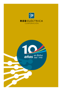 Diez años en bolsa - Red Eléctrica de España