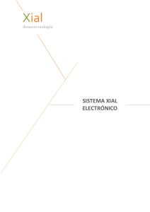 sistema xial electrónico. sxe