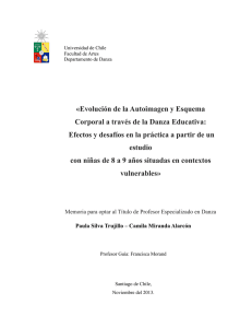 «Evolución de la Autoimagen y Esquema Corporal a través de la