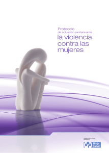 Protocolo de actuación sanitaria ante la violencia contra las mujeres