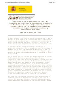 Resolución de 25 de Septiembre de 1991, del Presidente del