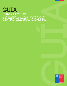Guía para la gestión de proyectos culturales.