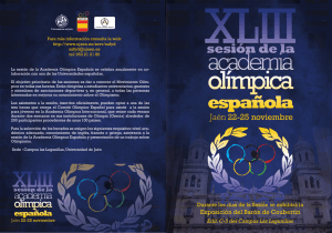 diptico sesion olimpica.indd - Servicio de Blogs