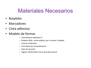 Materiales Necesarios - Collaborating Partners