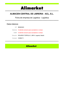 ALMACEN CENTRAL DE LIBRERIA - ACL, SL