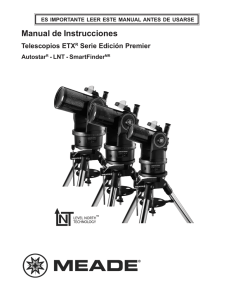 Telescopios ETX-PE - Kosmos Scientific de México, SA de CV