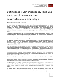 Distinciones y Comunicaciones - Cinta de Moebio. Revista de