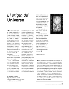 El origen del Universo - E-journal