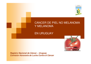 cancer de piel no melanoma y melanoma en uruguay