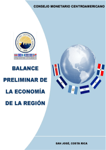 Balance Preliminar de la Economía de la Región, 2015 Resumen