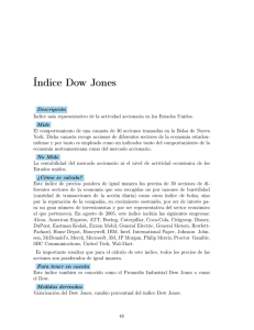 Índice Dow Jones