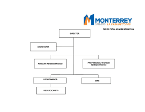 director profesional tecnico administrativo secretaria