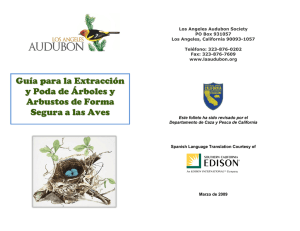 Disponible en - San Fernando Valley Audubon Society
