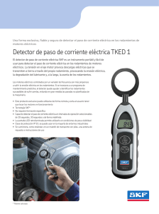 Detector de paso de corriente eléctrica TKED 1