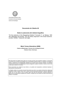 Documento de cátedra N°46 - Metodología de la Investigación